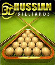Игра 3D Русский Бильярд: 5 в 1 на телефон 240х320